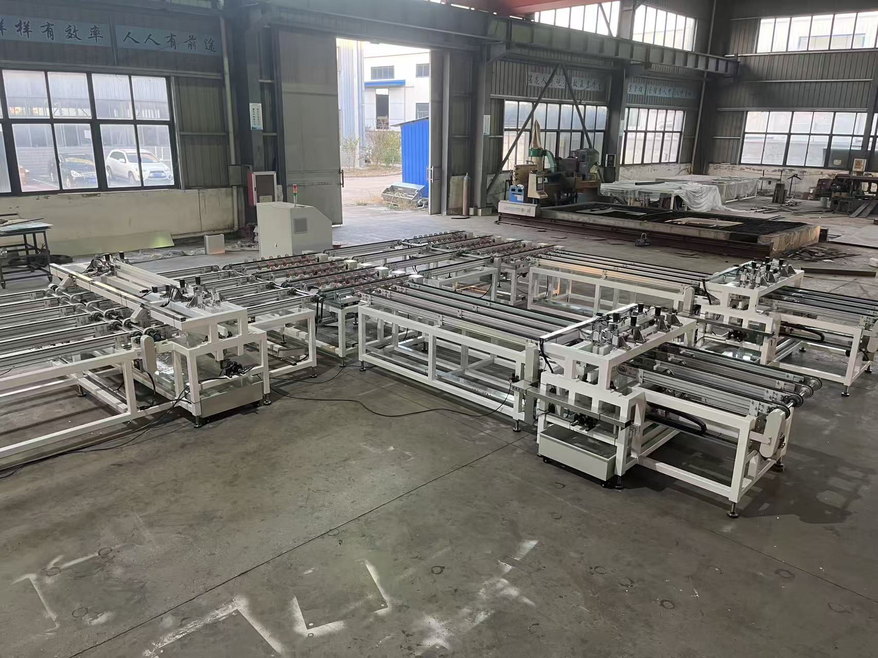 CNC Glass Cutting Machine with Laser Marker