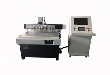 NC multi cutters glass cutting machine