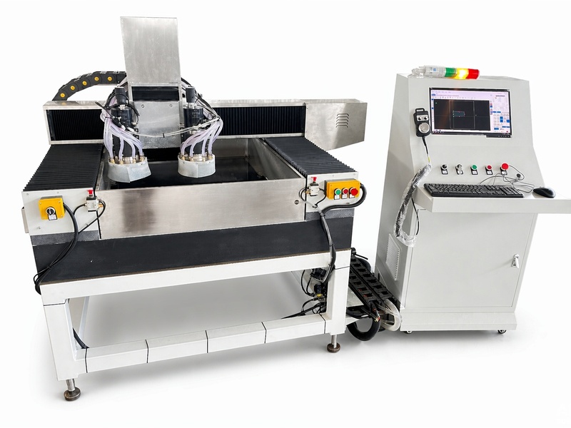 Automatic CNC Glass Grinding Machine for All Shapes Glass Processing  >