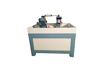 Round glass polishing machine